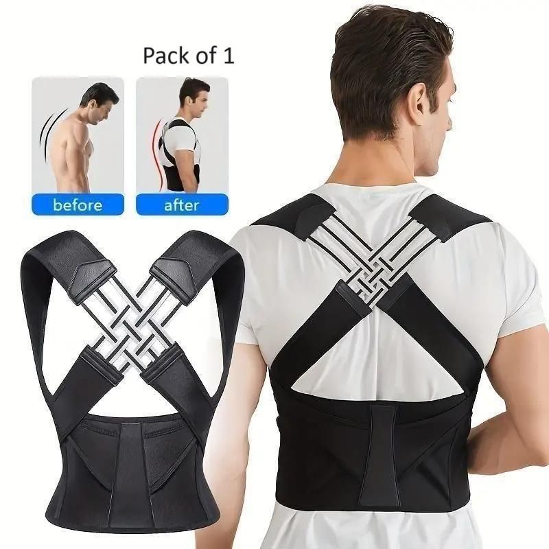 Adjustable Back Posture Corrector Belt- Women & Men